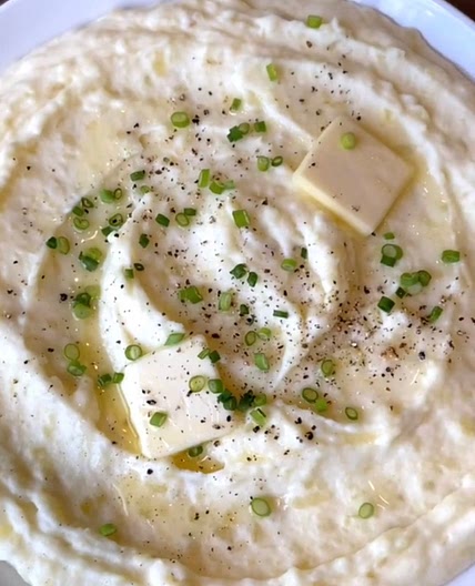 Creamy mashed potatoes 