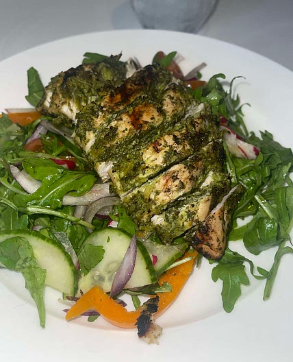 Jamaican Green Seasoning Gridded Chicken 
