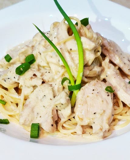 Smoked Duck Spaghetti