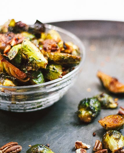 Spicy Roasted Brussels Sprouts