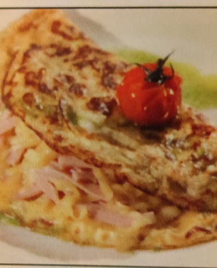 Cheese and Ham Omelette