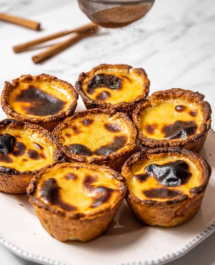 Pastel de Nata (Portuguese Custard Tarts)