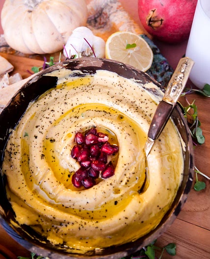WHITE PUMPKIN BABA GANOUSH