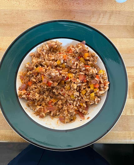 Unstuffed Bell Pepper Bowl
