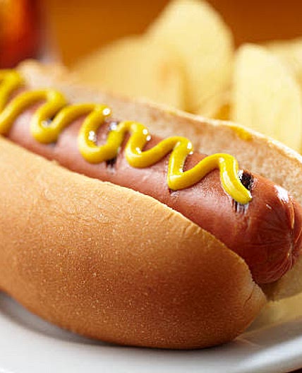 Roasted hotdogs