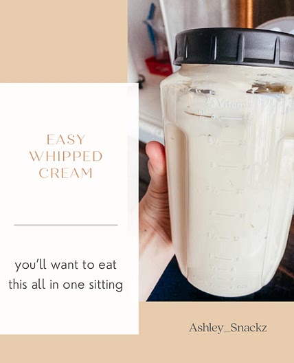 Easy Whipped Cream