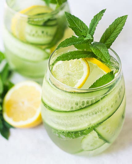 Cucumber And Mint lemonade