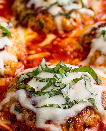 Chicken Parm Burgers