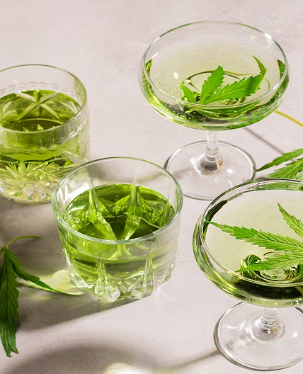 Cannabis-infused simple syrup recipe