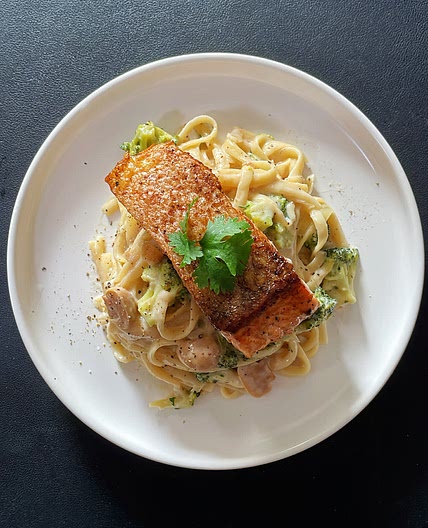 Creamy Salmon Pasta