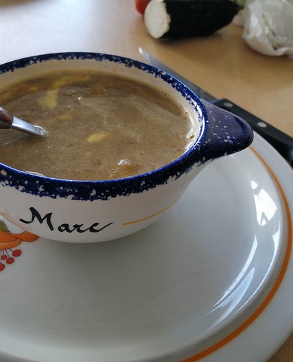 Soupe de poisson à la crème