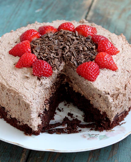 Chokolademoussekage