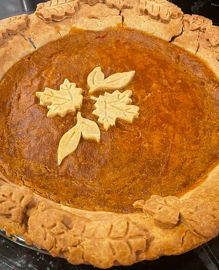 Pumpkin pie - Allergen free
