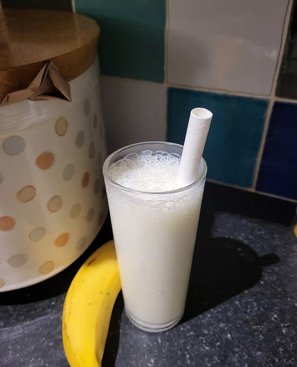 Divine Banana Milkshake