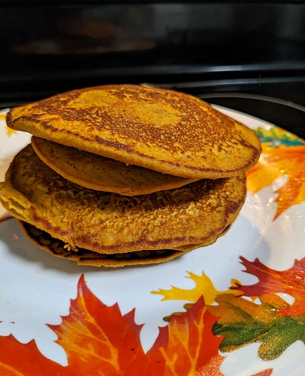 Pumpkin Protein Pancakes