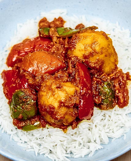 Potato & pepper curry