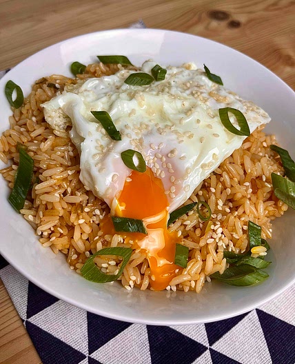 15 Minute Scallion Fried Rice 