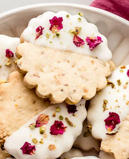 St. James Intercisus Rose Cardamom Cookies