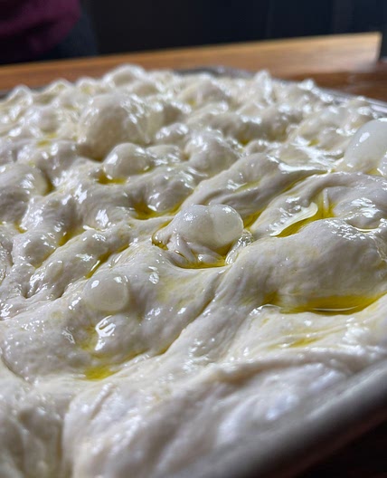 Focaccia 80% hydration 