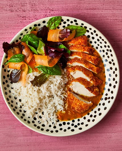 Chicken katsu curry