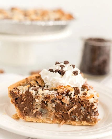 CHOCOLATE CHIP COCONUT PIE