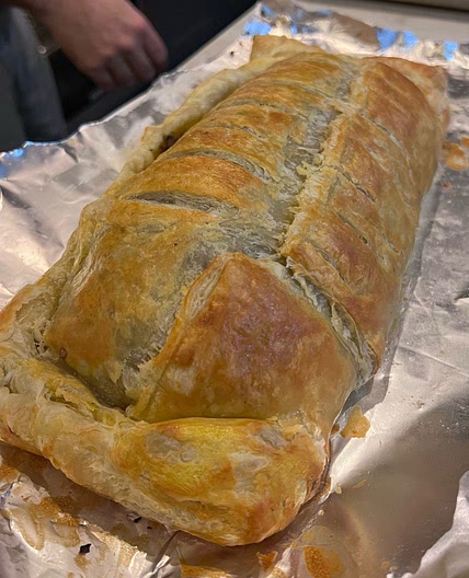 Vegetarian Mushroom Wellington
