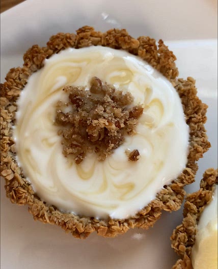 WIC Approved Granola Tart