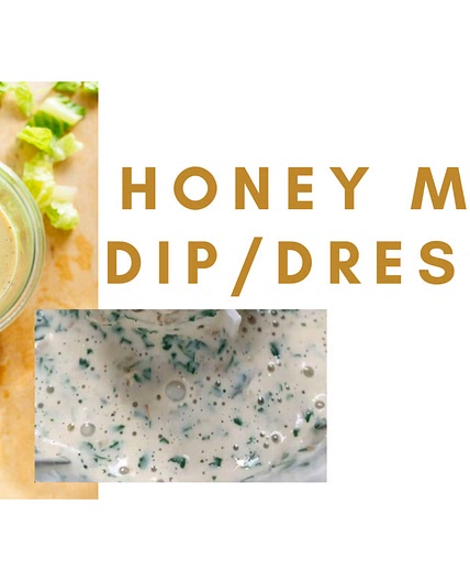 Homemade Honey Mayo Dip