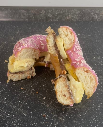 Nutella Donut Sandwich