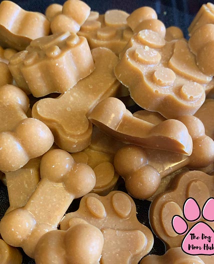 Peanut Butter & Pumpkin Coconut Oil Dog Treats - The Dog Mom Hub