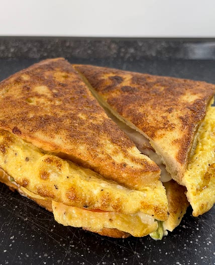Das virale TikTok Eier-Toast Sandwich