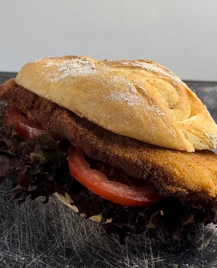 Schnitzel Semmel