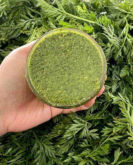 Carrot Top 🥕 Pesto