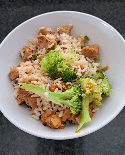 Chickn't & Broccoli with Rice