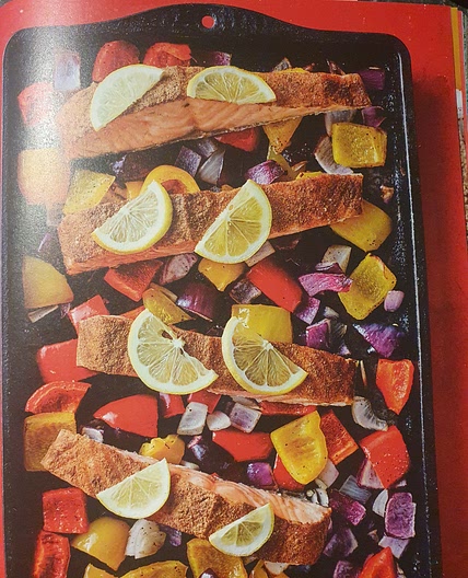 Moroccan spiced salmon