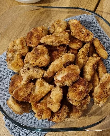 Selbstgemachte Chicken Nuggets