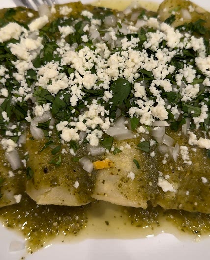 Enchilladas Verdes (coming soon)