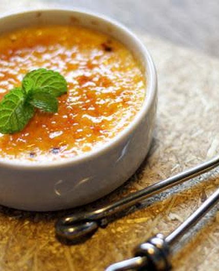 Le flan du BARON de Corte, recette de catherine aux clémentines de corse,   parfuméé aux épices de Noel