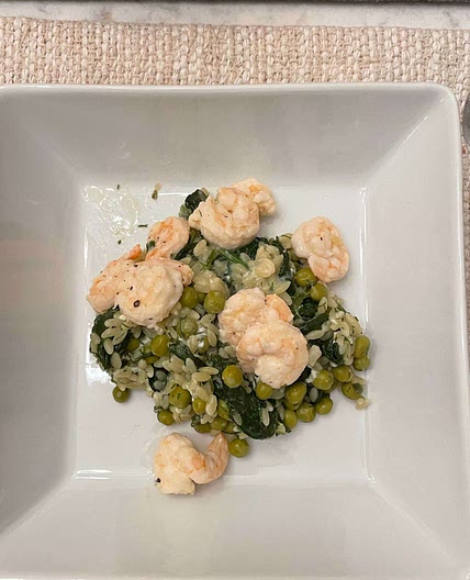 One-Pan Orzo With Spinach and Feta