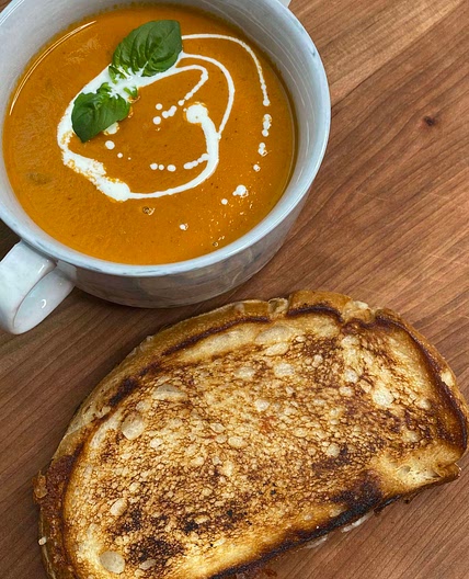 Creamy Tomato Basil Soup
