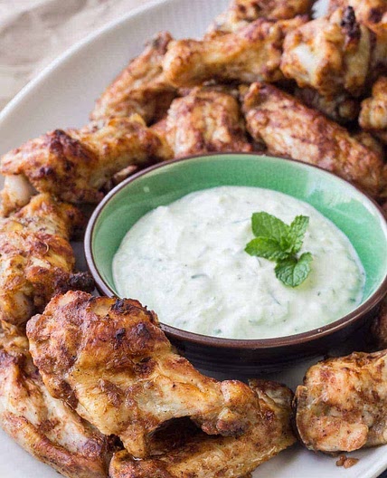 Baked Tandoori Chicken Wings