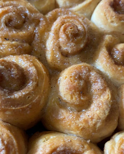 WIC Approved Mini Cinnamon Rolls