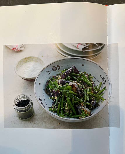 Buckwheat and Haricots verts salad