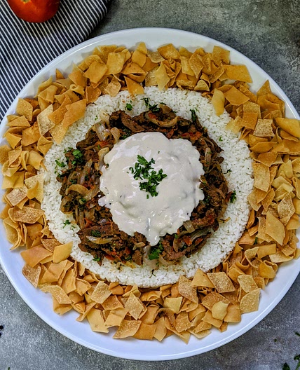 Shawerma Fatta - فتة شاورما