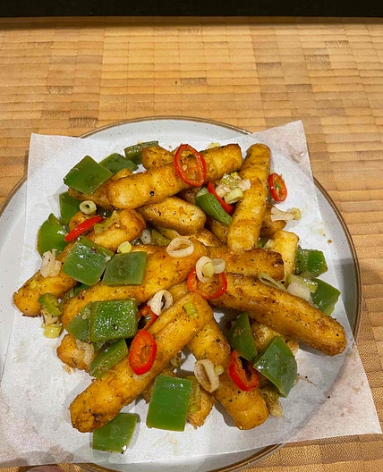 Halloumi Salt & Chilli Chips 