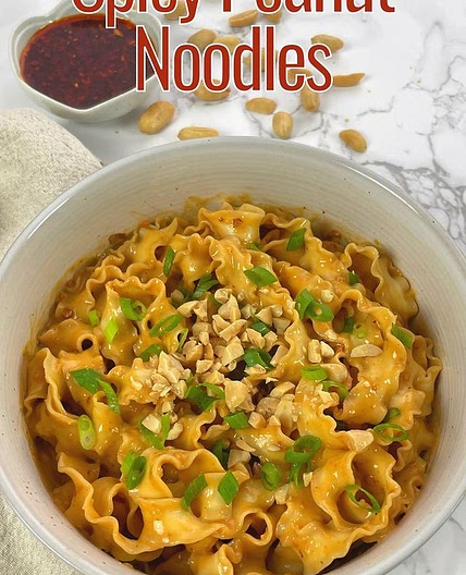 🌟Spicy Peanut Noodles🌟
