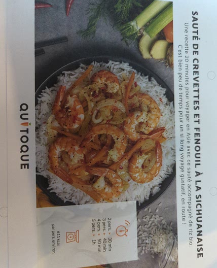 Saute de crevette a la sichuanaise