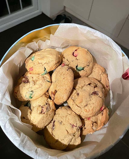 Chunky Christmas Cookies