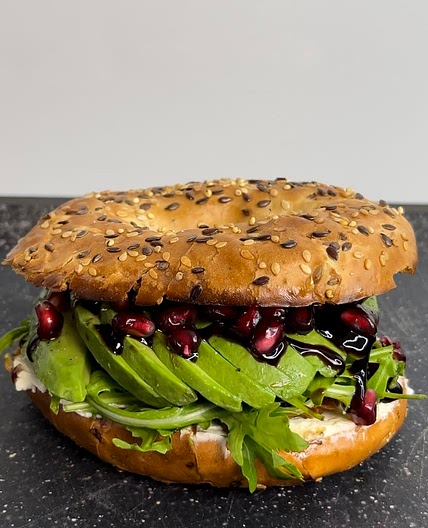 Next level Avocado Bagel