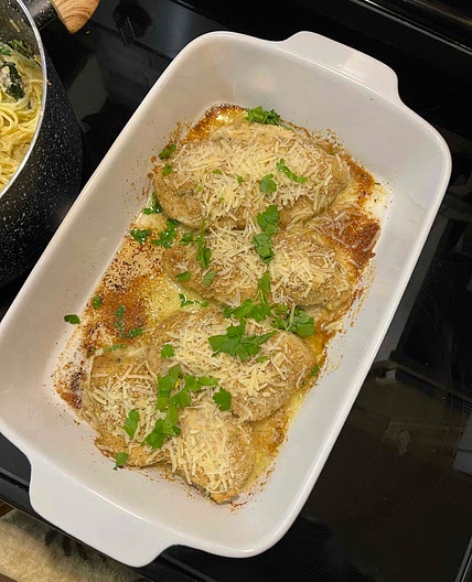 Parmesan Crusted Chicken 